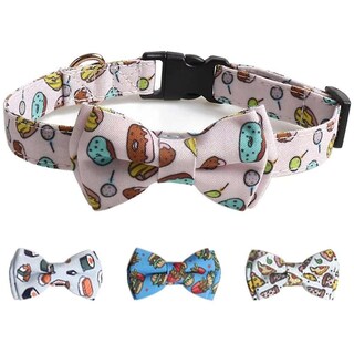 Foto 4 | Collar De Gato Breakaway Con Bonita Pajarita Para Gatito - Venta Internacional.