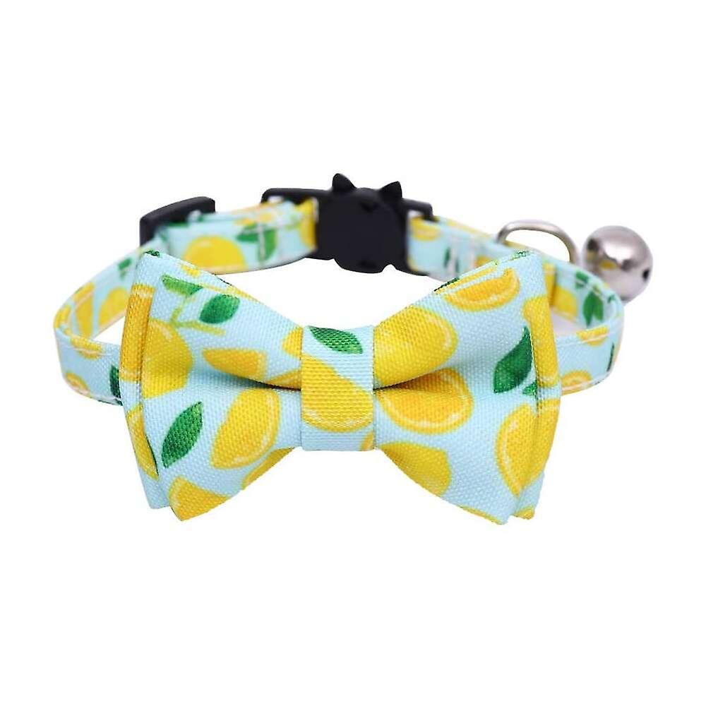 Foto 6 pulgar | Collar Para Gatos Breakaway Con Pajarita En Forma De Campana, Bonito Collar Para Mascotas Y Gatitos - Venta Internacio