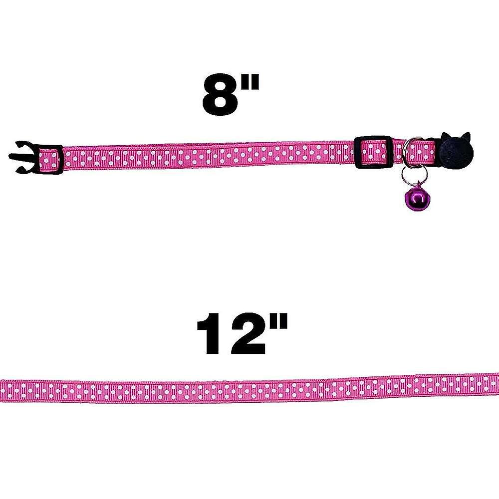 Foto 5 pulgar | Collares De Seguridad Ajustables Para Gatos Huoguo Breakaway, 6 Unidades - Venta Internacional.