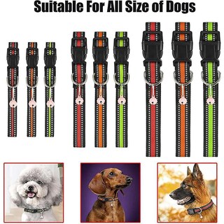 Foto 1 | Collar Para Perro Reflectante Suave Y Transpirable Huoguo Green M - Venta Internacional.