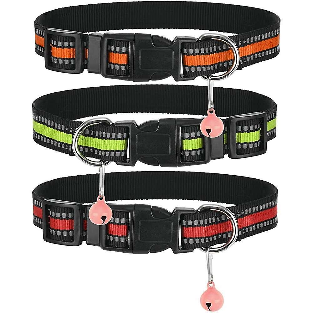 Foto 4 | Collar Para Perro Reflectante Suave Y Transpirable Huoguo Green M - Venta Internacional.