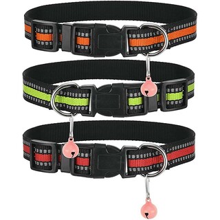Foto 4 | Collar Para Perro Reflectante Suave Y Transpirable Huoguo Green M - Venta Internacional.
