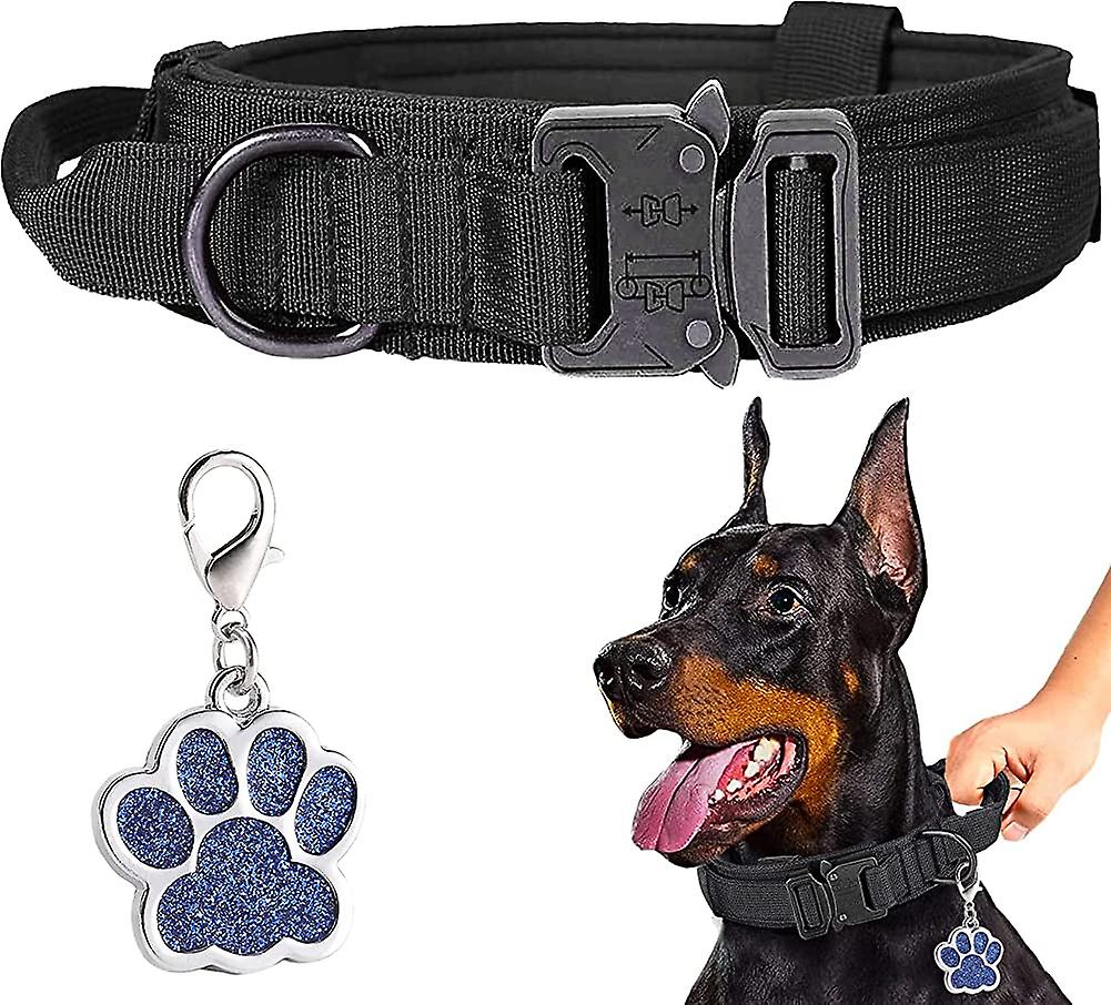 Foto 3 pulgar | Collar Táctico De Nailon Para Perros Grandes Huoguo - Venta Internacional.
