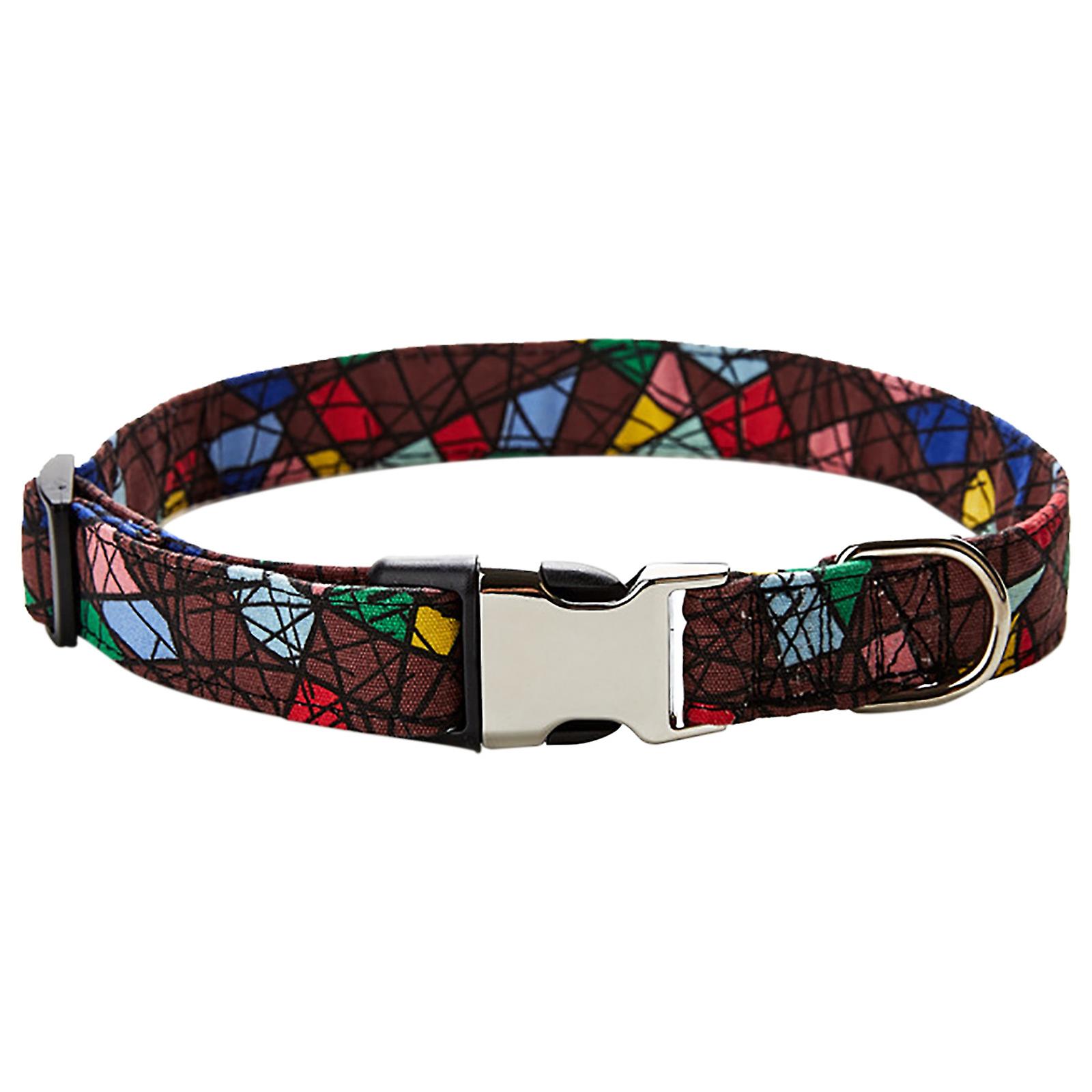 Foto 5 pulgar | Collar Para Mascotas Huoguo, Estampado Étnico, Algodón Semimetálico - Venta Internacional.