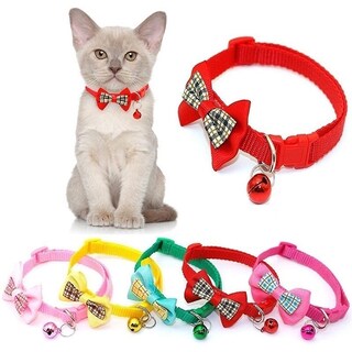 Foto 1 | Collar Para Gatos Huoguo Con Lazo De Pvc+pp Con Campana Ajustable De 19 A 32 Cm - Venta Internacional.
