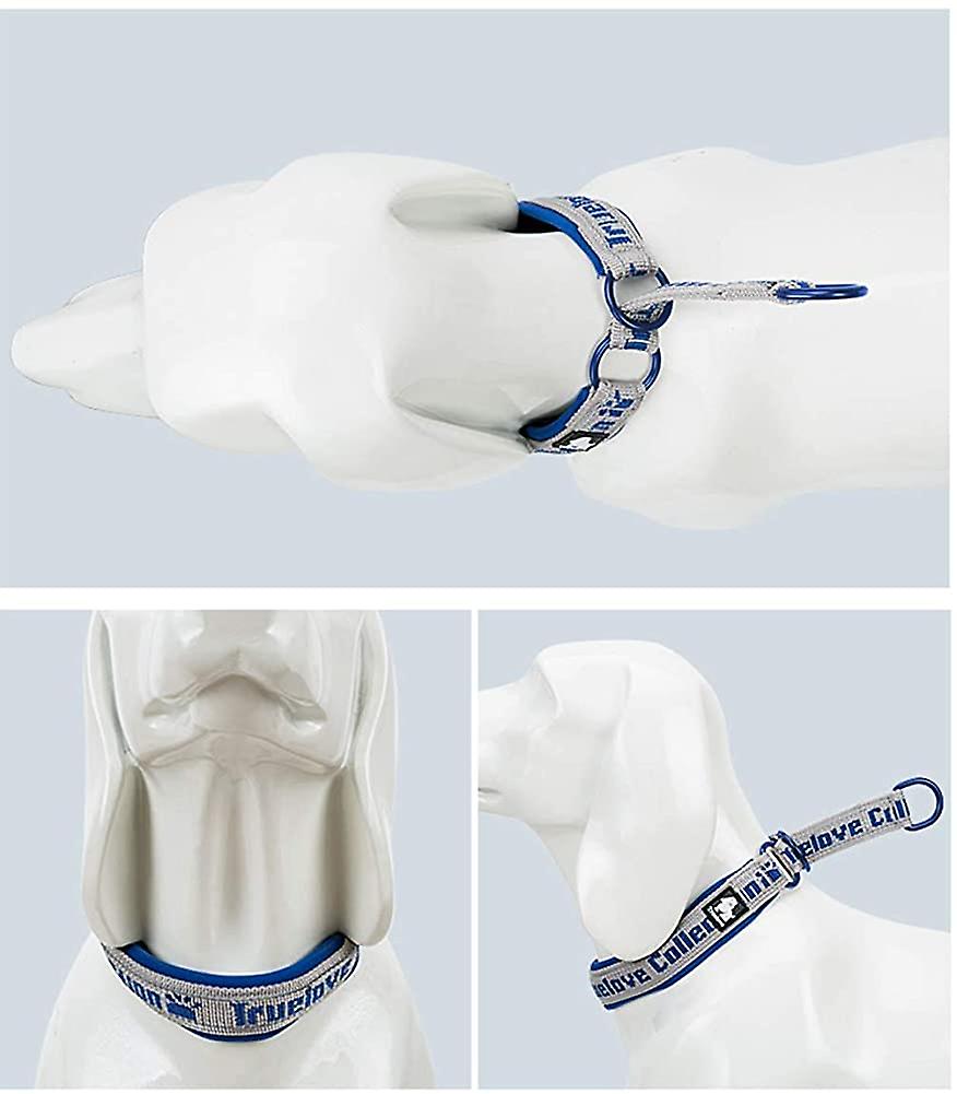 Foto 4 pulgar | Collar De Nailon Sin Tirones Para Perros Con Rayas Reflectantes Huoguo - Venta Internacional.