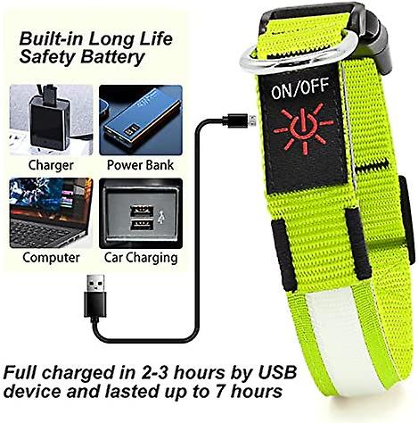 Foto 1 | Collar Led Para Perros Huoguo, Ultraligero, Impermeable Y Recargable - Venta Internacional.