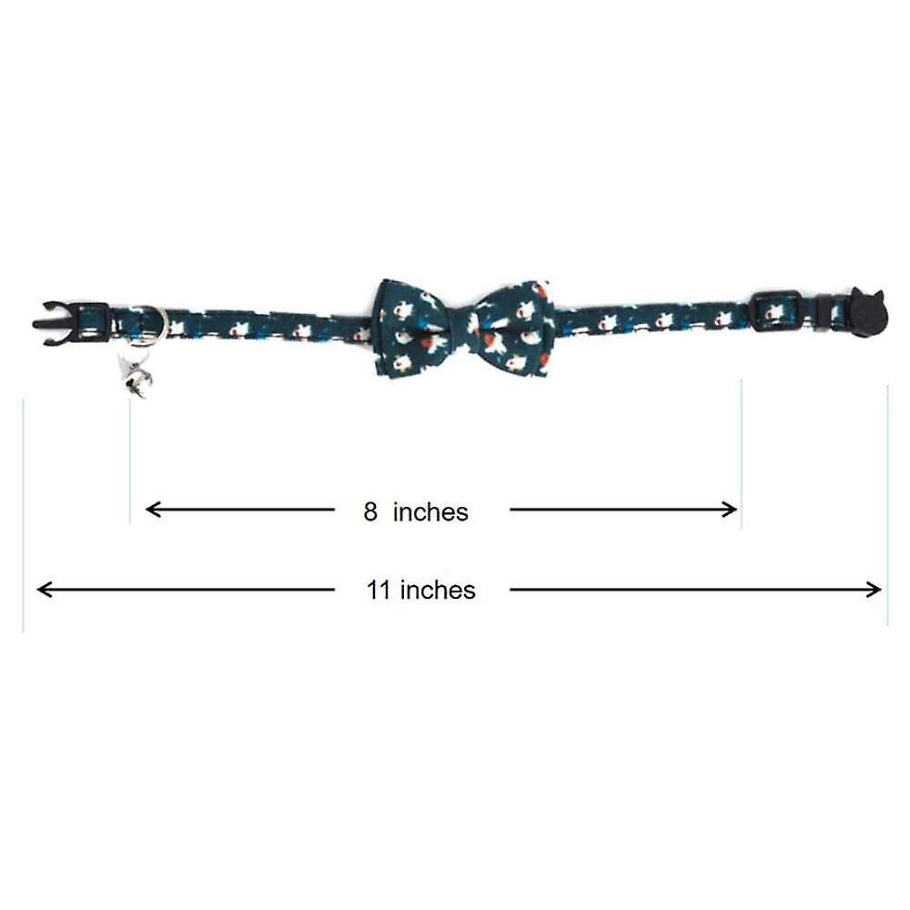 Foto 2 pulgar | Collar De Halloween Para Gatos Breakaway Con Campana, Tamaño Ajustable - Venta Internacional.