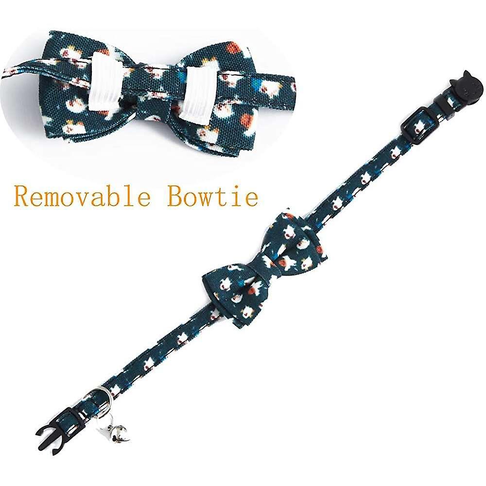 Foto 4 pulgar | Collar De Halloween Para Gatos Breakaway Con Campana, Tamaño Ajustable - Venta Internacional.