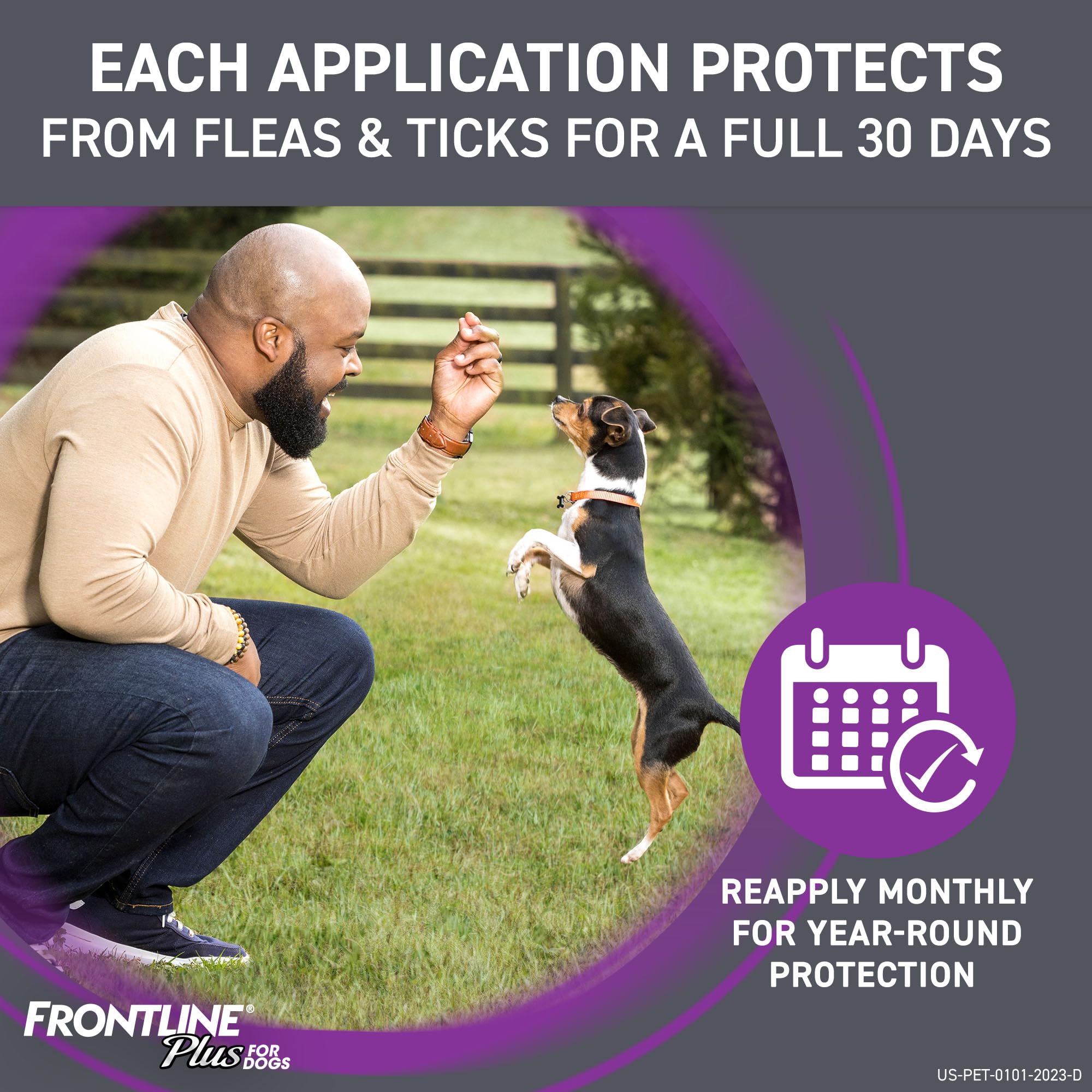 Foto 5 | Tratamiento Contra Pulgas Y Garrapatas Frontline Plus Para Perros De Talla Xl - Venta Internacional.