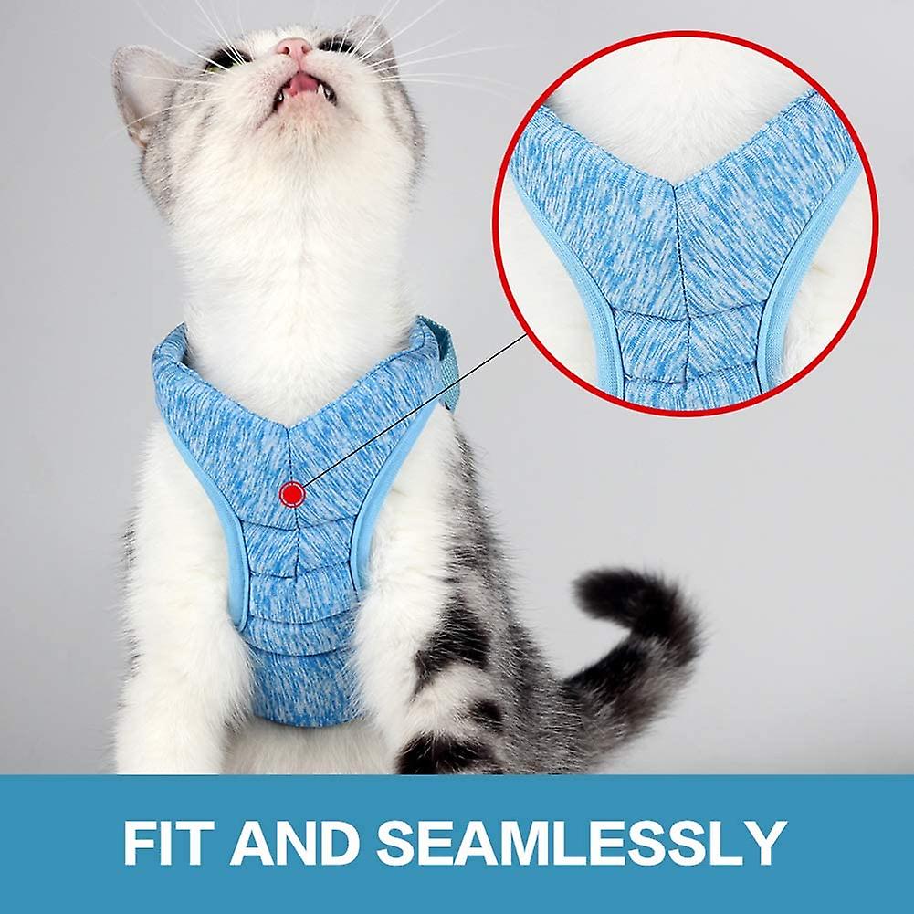 Foto 4 pulgar | Juego De Arnés Y Correa Para Gatos, Collar Ultraligero Y Suave Para Gatitos - Venta Internacional.