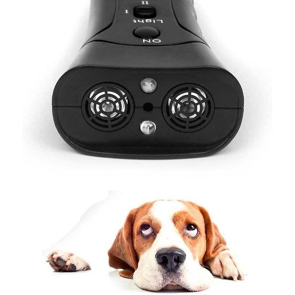 Foto 3 pulgar | Repelente Ultrasónico Para Perros Y Mascotas, Control De Entrenamiento, Doble Cabezal - Venta Internacional.