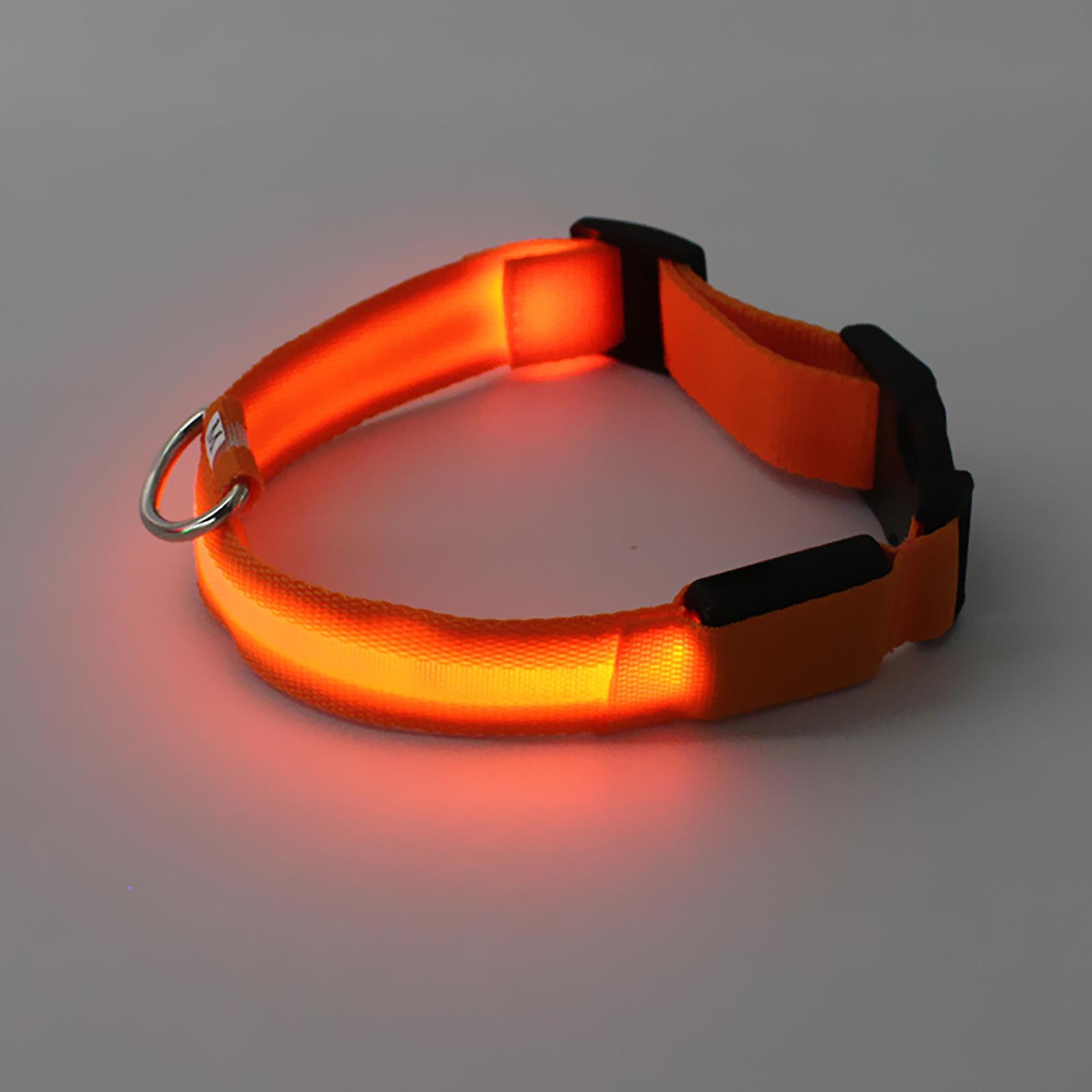 Foto 3 pulgar | Collar Led Para Perros, Recargable Por Usb, Para Perros Pequeños Y Medianos - Venta Internacional.