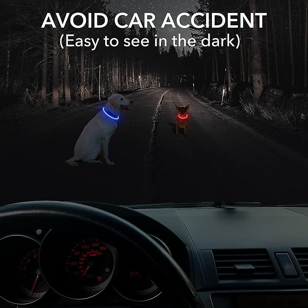 Foto 3 pulgar | Collar Led Para Perros Huoguo Safety Christmas Recargable - Venta Internacional.