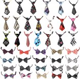 Juego De Corbatas Para Mascotas, 40 Unidades, Corbatas Ajustables Para Mascotas - Venta Internacional.