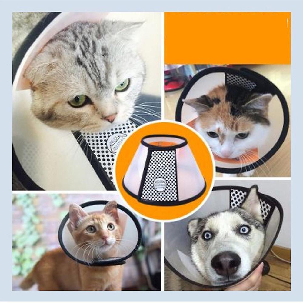 Foto 2 | Collar Cónico Para Mascotas Huoguo, Cirugía De Recuperación De Cuello Ajustable - Venta Internacional.