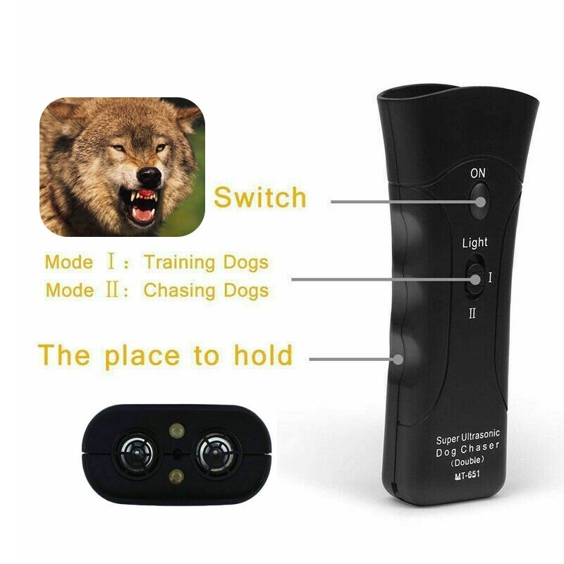 Foto 3 pulgar | Dispositivo De Control Repelente Ultrasónico Dog Training Clickers - Venta Internacional.