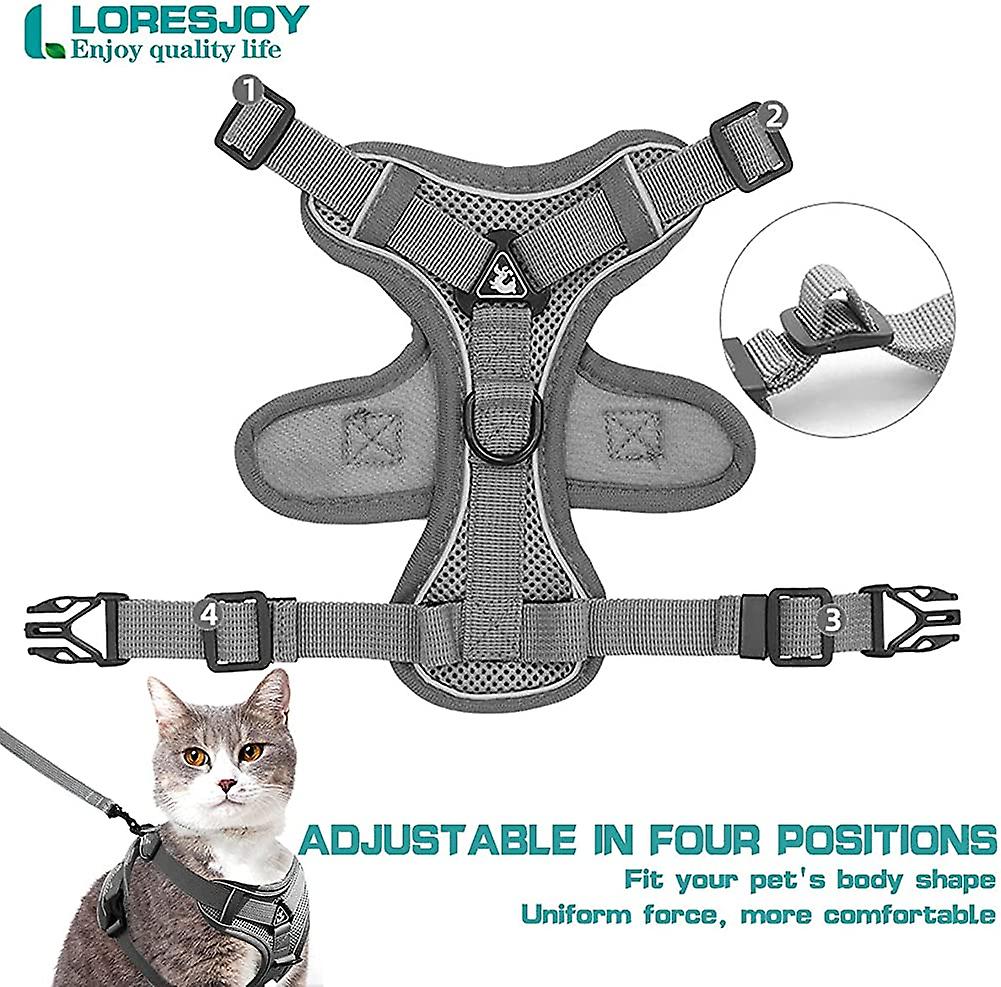 Juego De Arneses Para Gatos Huoguo, Transpirables, A Prueba De Fugas Para Gatos - Venta Internacional.