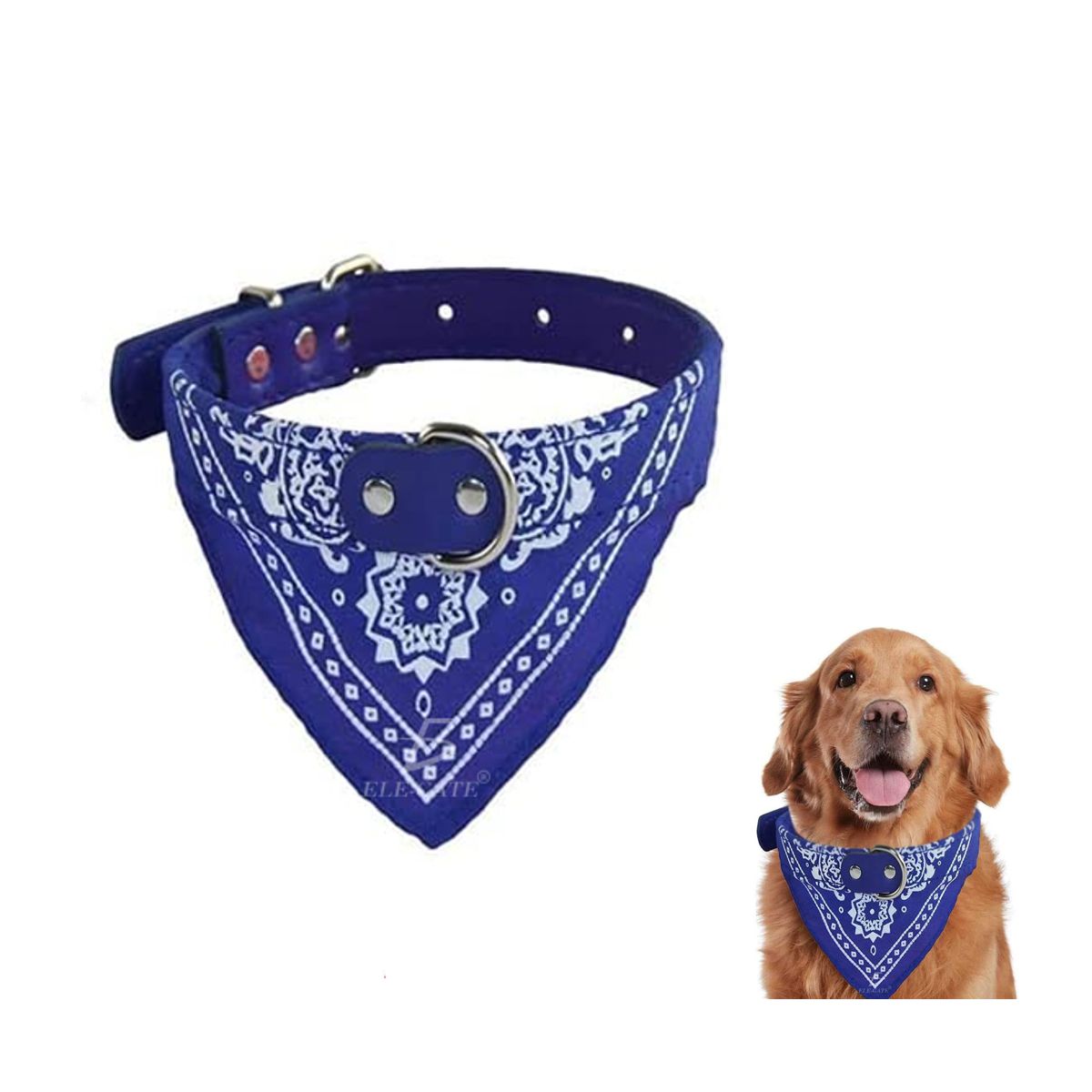 Paquete De 3 Collares Con Paliacate Para Mascota Unitalla