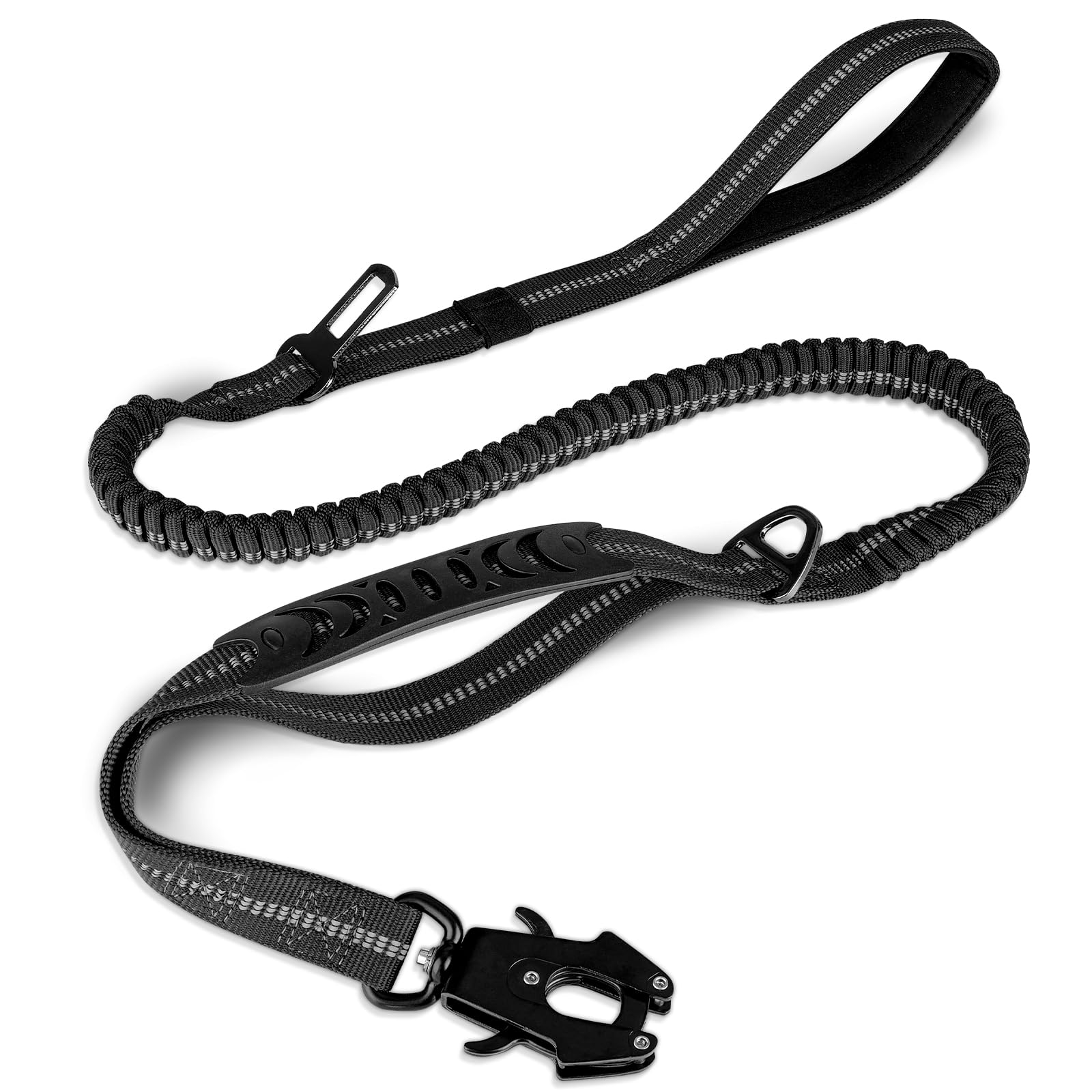 Correa Táctica Para Perros Joytale, Resistente, Absorbe Los Golpes De 4 A 6 Pies - Venta Internacional.