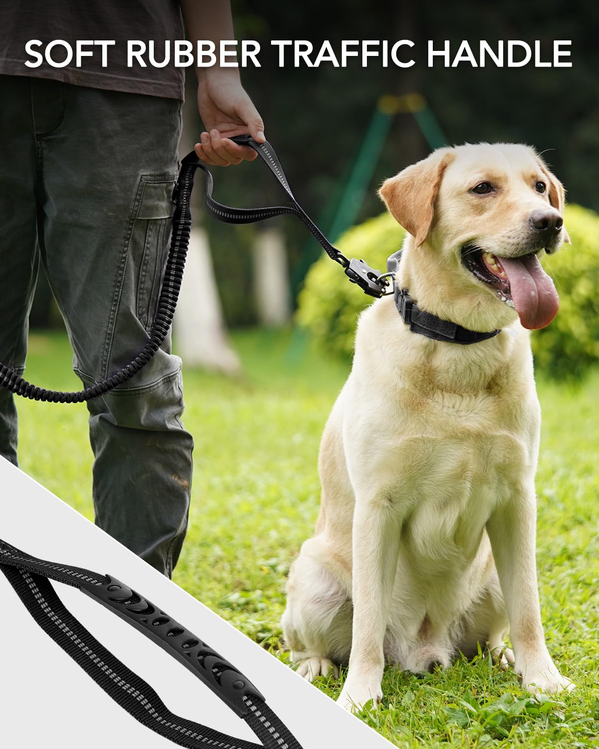 Foto 4 | Correa Táctica Para Perros Joytale, Resistente, Absorbe Los Golpes De 4 A 6 Pies - Venta Internacional.