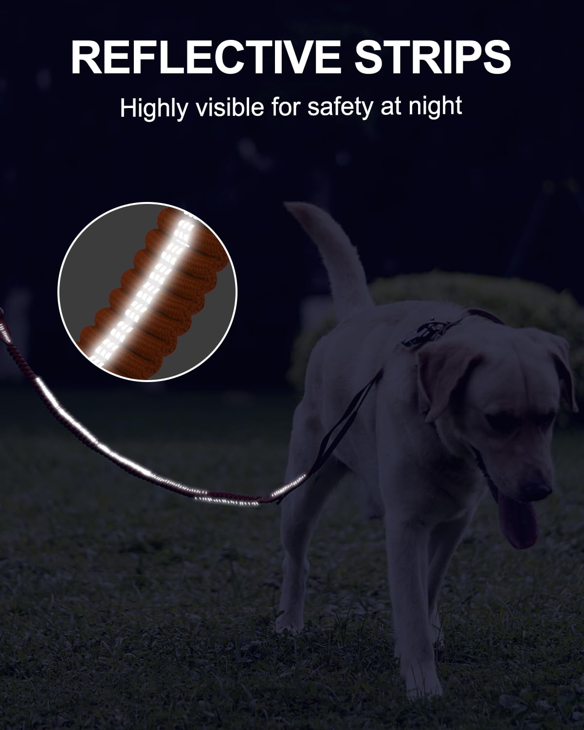 Foto 7 pulgar | Correa Táctica Para Perros Joytale, Resistente, Absorbe Los Golpes, Naranja - Venta Internacional.
