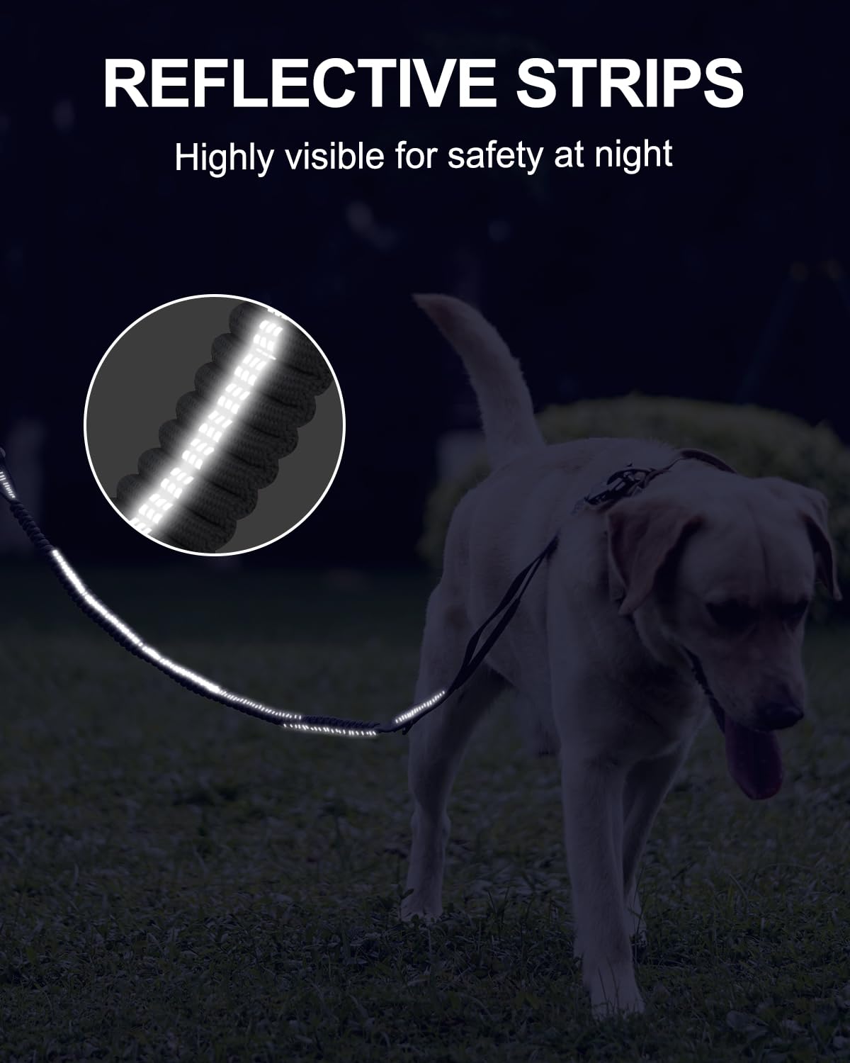 Foto 6 | Correa Táctica Para Perros Joytale, Resistente, Absorbe Los Golpes, Gris - Venta Internacional.