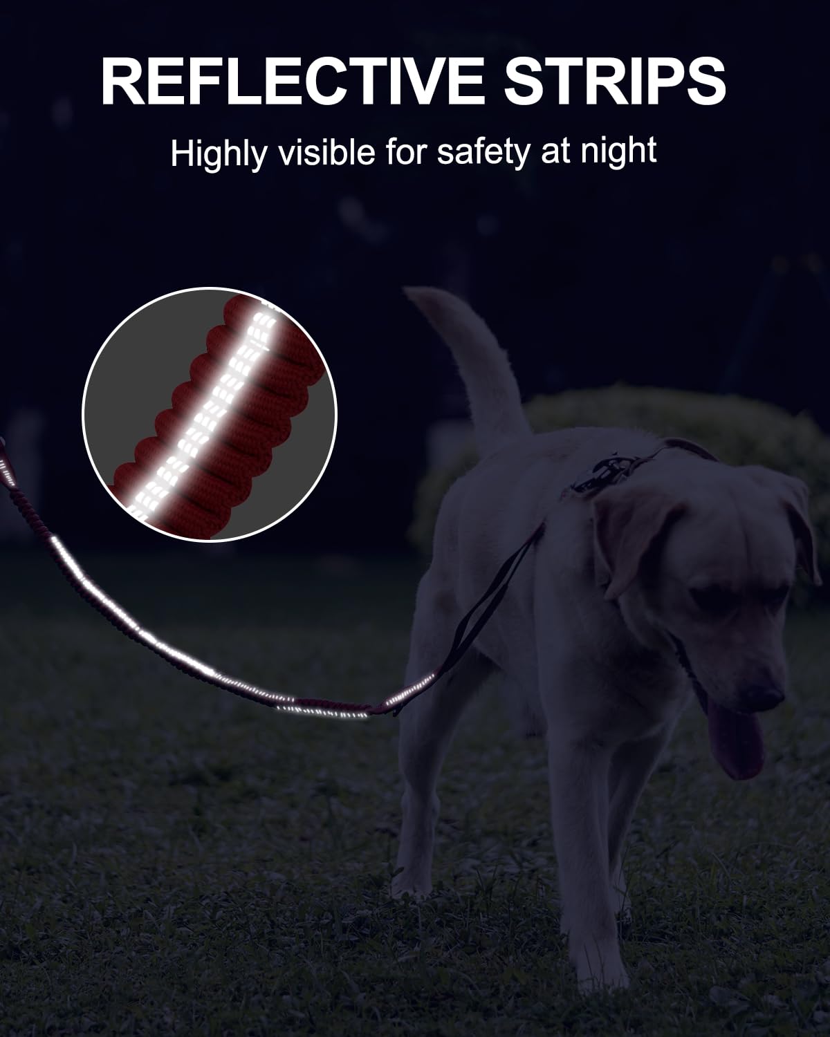 Foto 7 pulgar | Correa Táctica Para Perros Joytale, Resistente, Absorbe Los Golpes, Roja - Venta Internacional.