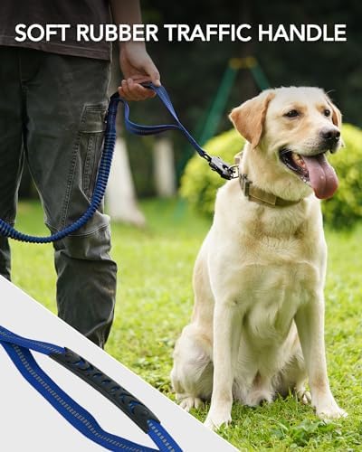 Foto 4 | Correa Táctica Para Perros Joytale, Resistente, Absorbe Los Golpes, Azul Marino - Venta Internacional.
