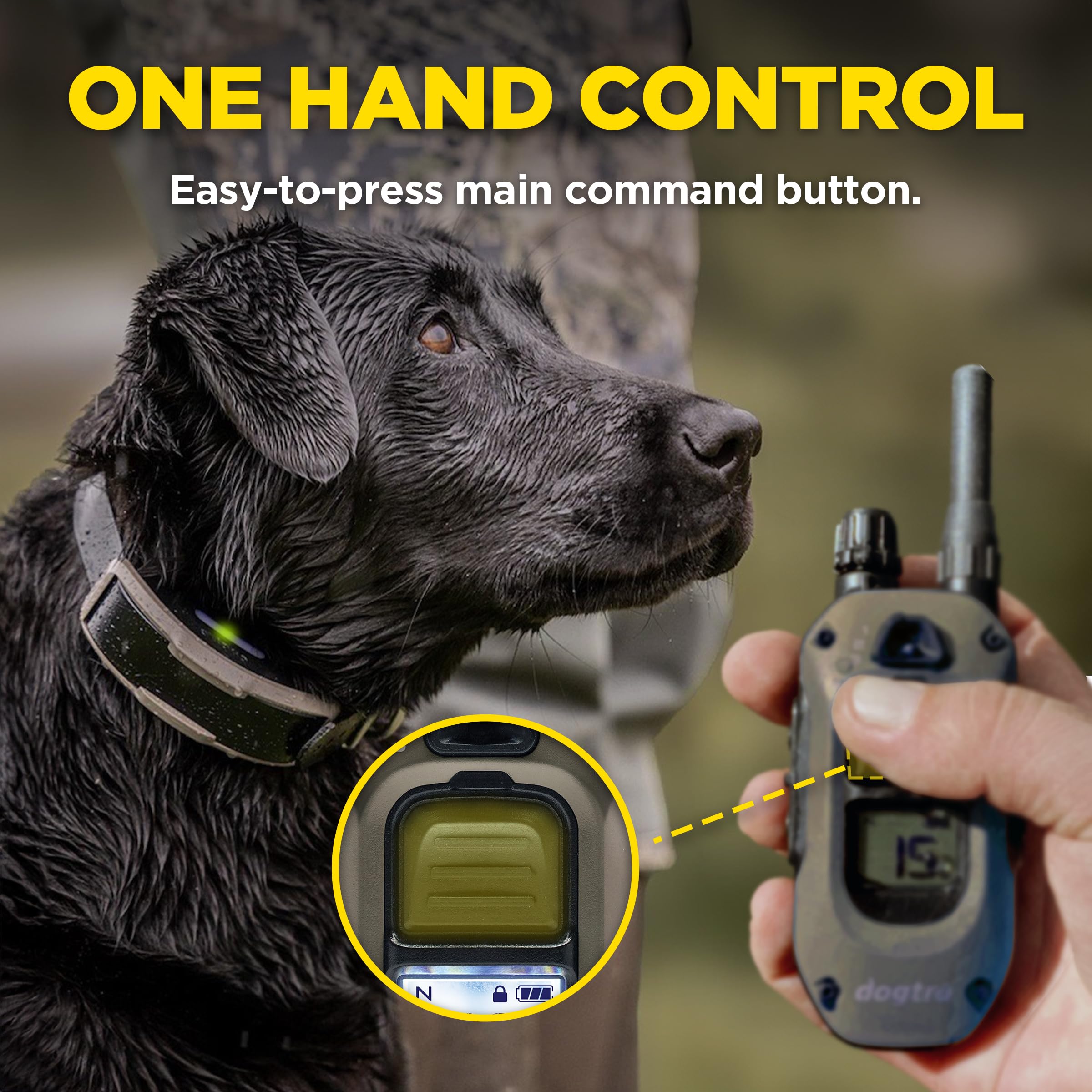 Foto 5 pulgar | Collar Electrónico Dogtra 1900x Con Mando A Distancia Para Perros De 16 Kg O Más De 1200 M De Alcance - Venta Inte