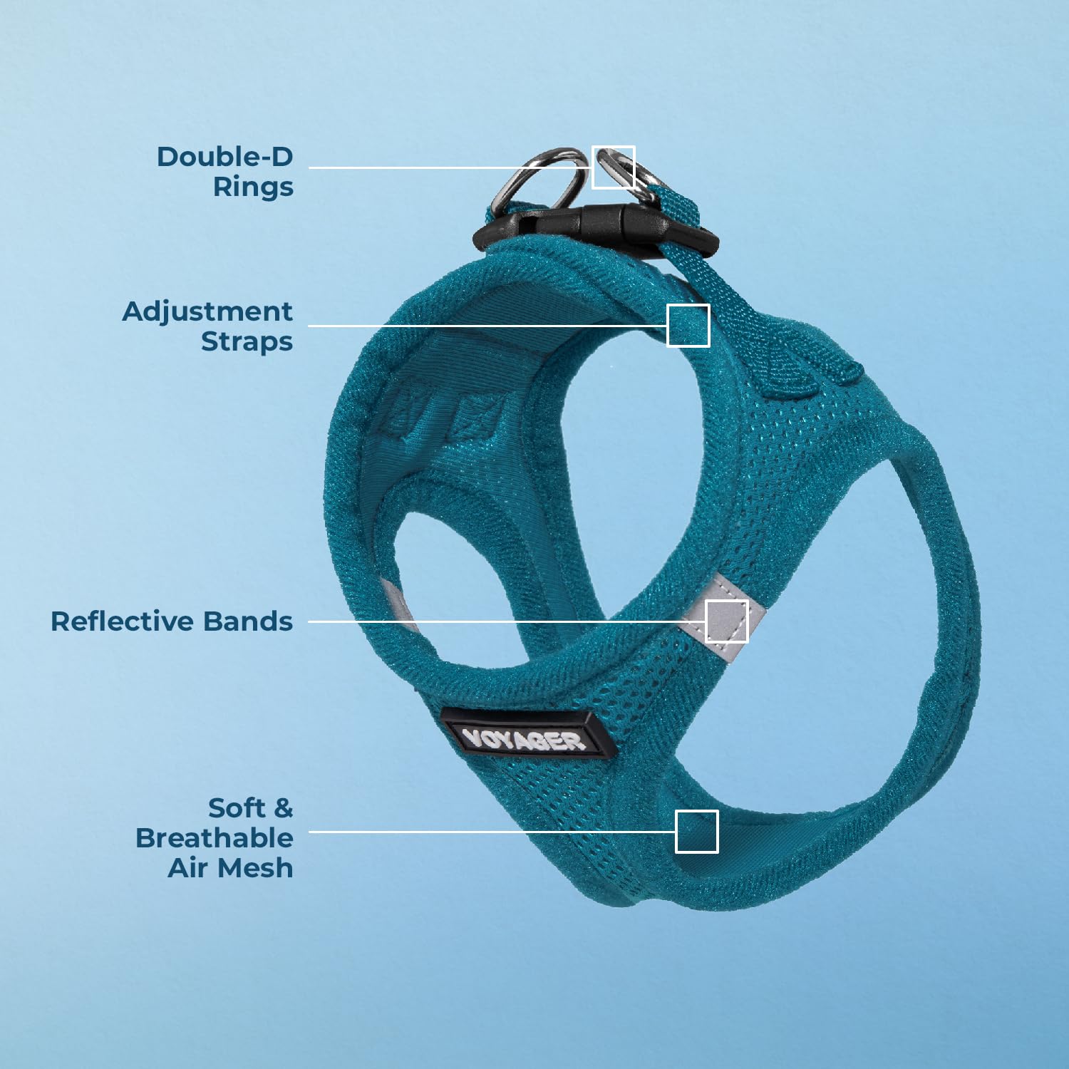 Foto 4 pulgar | Malla Harness Best Pet Supplies Para Todo Tipo De Clima Para Pequeñas Y Medianas - Venta Internacional.