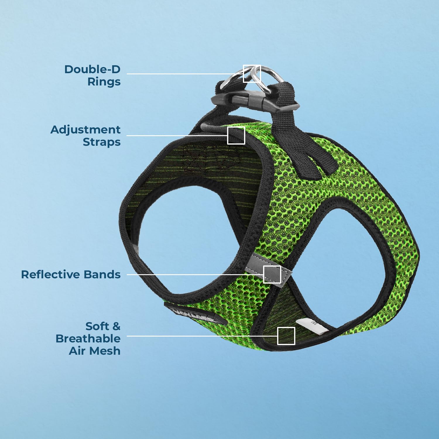 Foto 4 pulgar | Malla Harness Best Pet Supplies Para Todo Tipo De Clima Para Perros Y Gatos Pequeños Y Medianos - Venta Internacional.