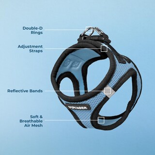 Foto 3 | Malla Harness Best Pet Supplies Para Todo Tipo De Clima Para Perros Pequeños Xs - Venta Internacional.
