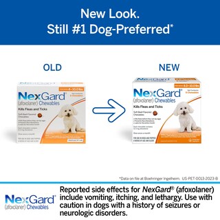 Foto 4 | Masticables Para Protección Contra Pulgas Y Garrapatas Nexgard Para Perros - Venta Internacional.