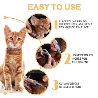 Foto 3 | Collar Antipulgas Y Garrapatas Para Perros Y Gatos De Hasta 8 Meses - Venta Internacional.