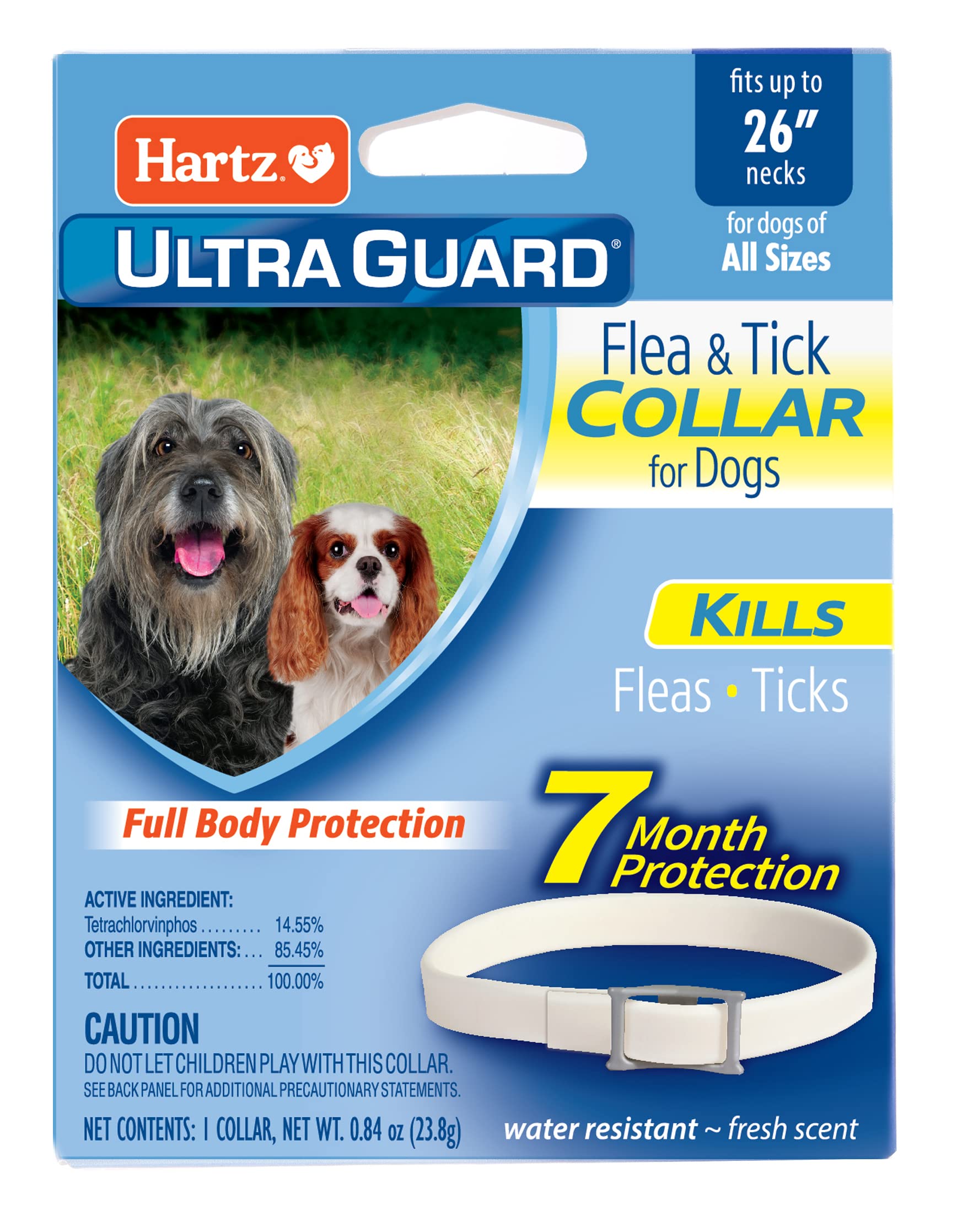 Foto 2 pulgar | Collar Antipulgas Y Garrapatas Hartz Ultraguard Para Perros De 12 Semanas O Más - Venta Internacional.