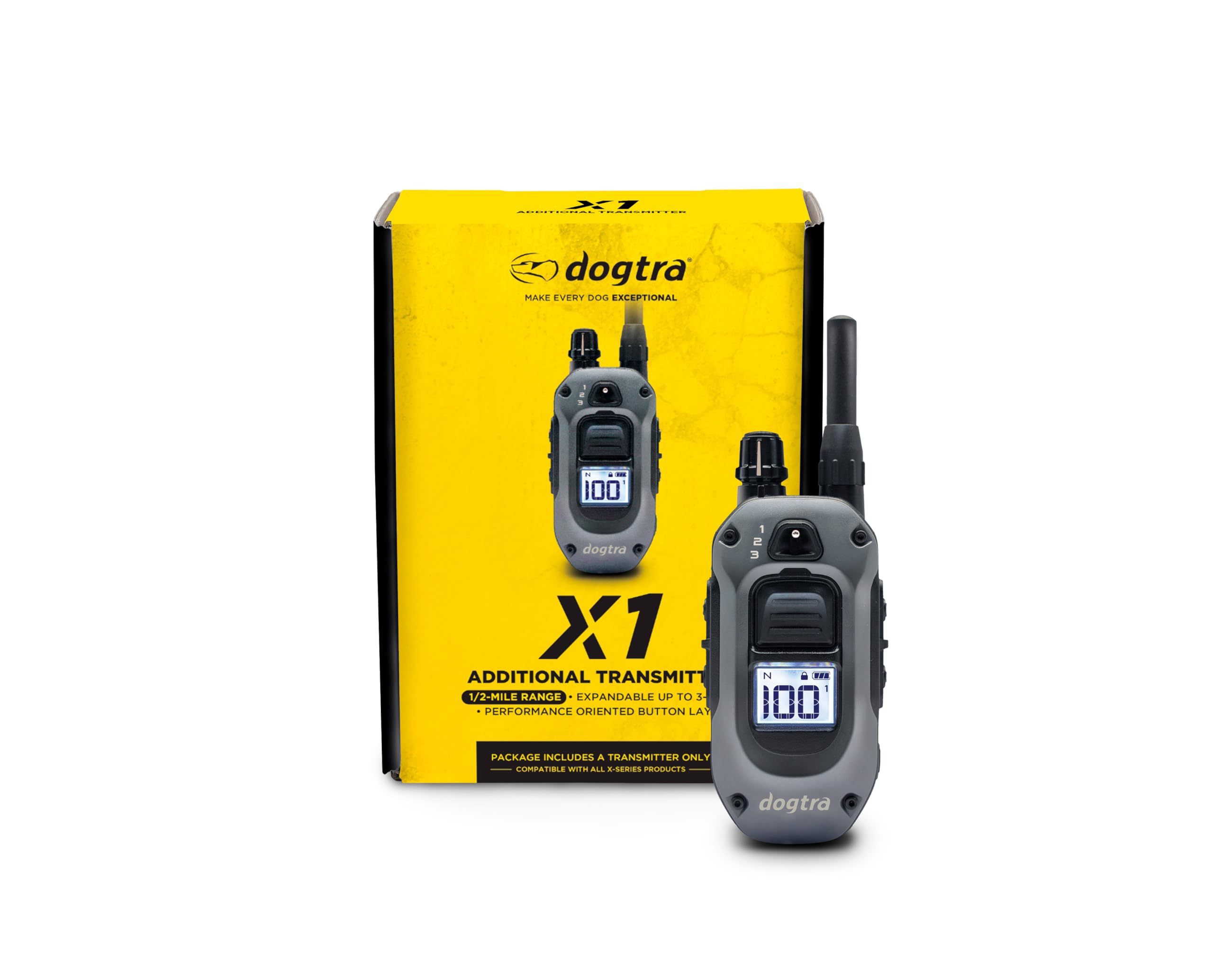 Foto 1 | Transmisor E-collar Dogtra Serie X, 280x, 10 Libras+800 M, Alcance - Venta Internacional.