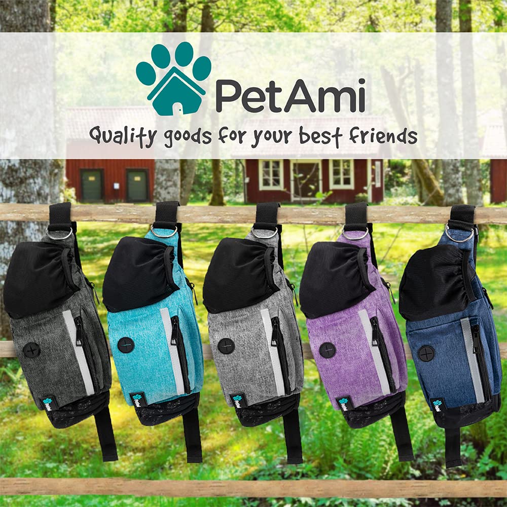 Foto 8 pulgar | Bolsa De Golosinas Petami Dog Fanny Pack Con Dispensador De Bolsas Para Excrementos - Venta Internacional.