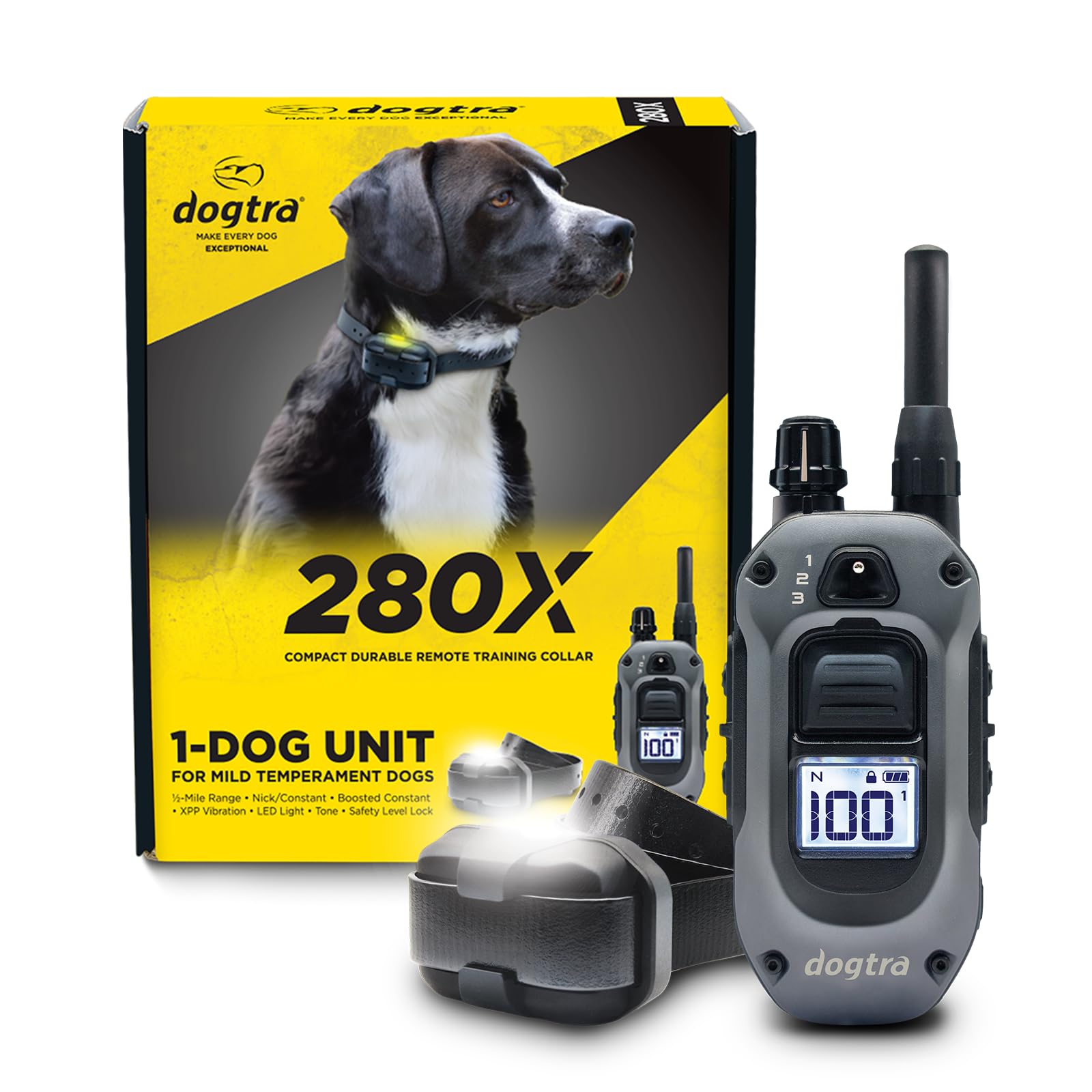 Foto 1 | Collar Electrónico Dogtra 280x Con Mando A Distancia, Alcance De 10 Libras Y 800 M, Resistente Al Agua - Venta Int