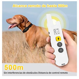 Foto 2 | Collar De Antiladridos Adiestrar Eléctrico Perros Belug,2 Piezas Blanco 1 Negro 10