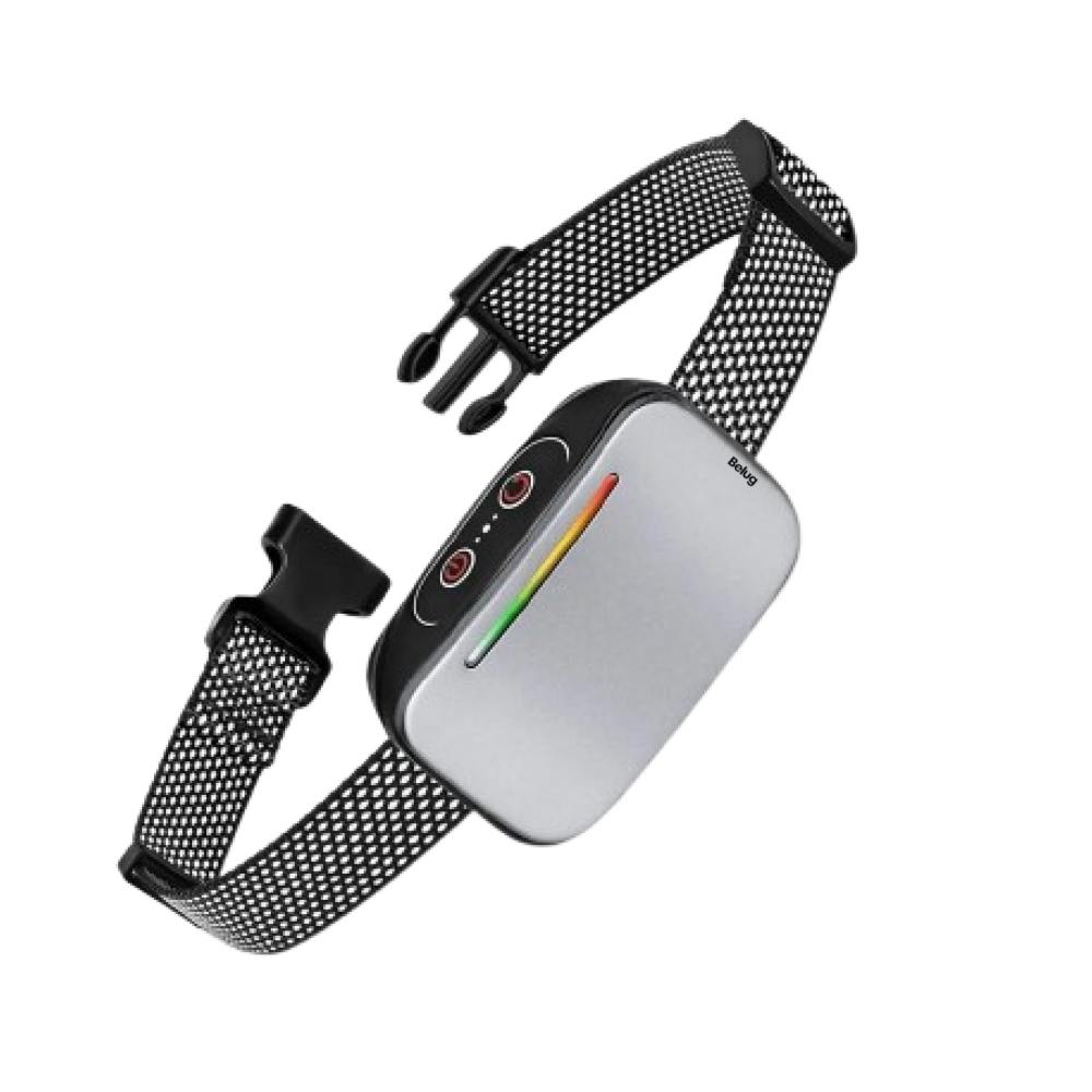 Foto 2 pulgar | Antiladrido Perro Entrenamiento Collar Eléctrico Automático 10pz Belug, Gris
