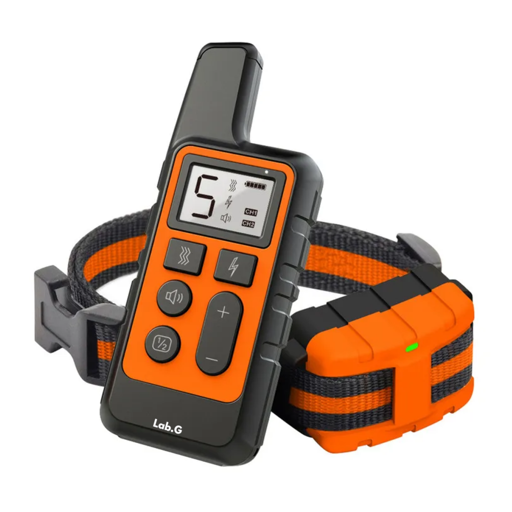 Foto 1 | Collar De Adiestramiento De Perros Eléctrico Lab.g,  Negro Naranja