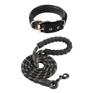 Foto 1 | Correa Reflectante Para Perros Lab.g, Negro Collar 2pz