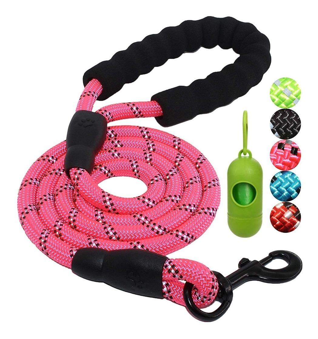 Correa para Perro Wolfi De 1.5m Reflejante Mango Acolchado