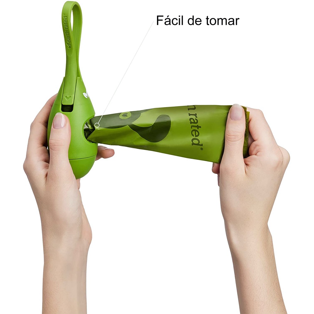 Foto 4 pulgar | Earth Rated - Dispensador Con 15 Bolsas Sin Olor Para Heces De Perro