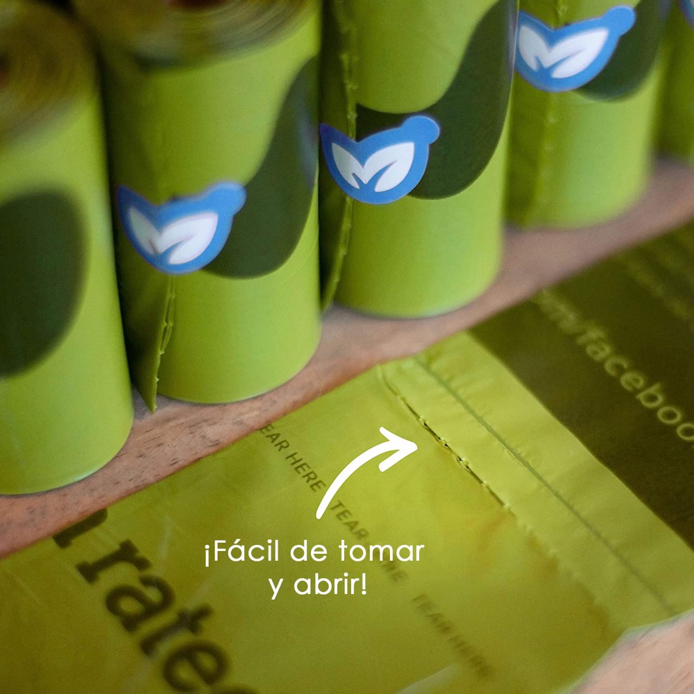 Foto 4 pulgar | Earth Rated - Bolsas Para Excremento De Perros, 120 Bolsas En 8 Rollos Sin Olor