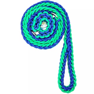 Foto 1 | Correa para Perro Razas Grandes Collar de Seguriad Color Bitono Azul y Verde