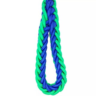 Foto 3 | Correa para Perro Razas Grandes Collar de Seguriad Color Bitono Azul y Verde