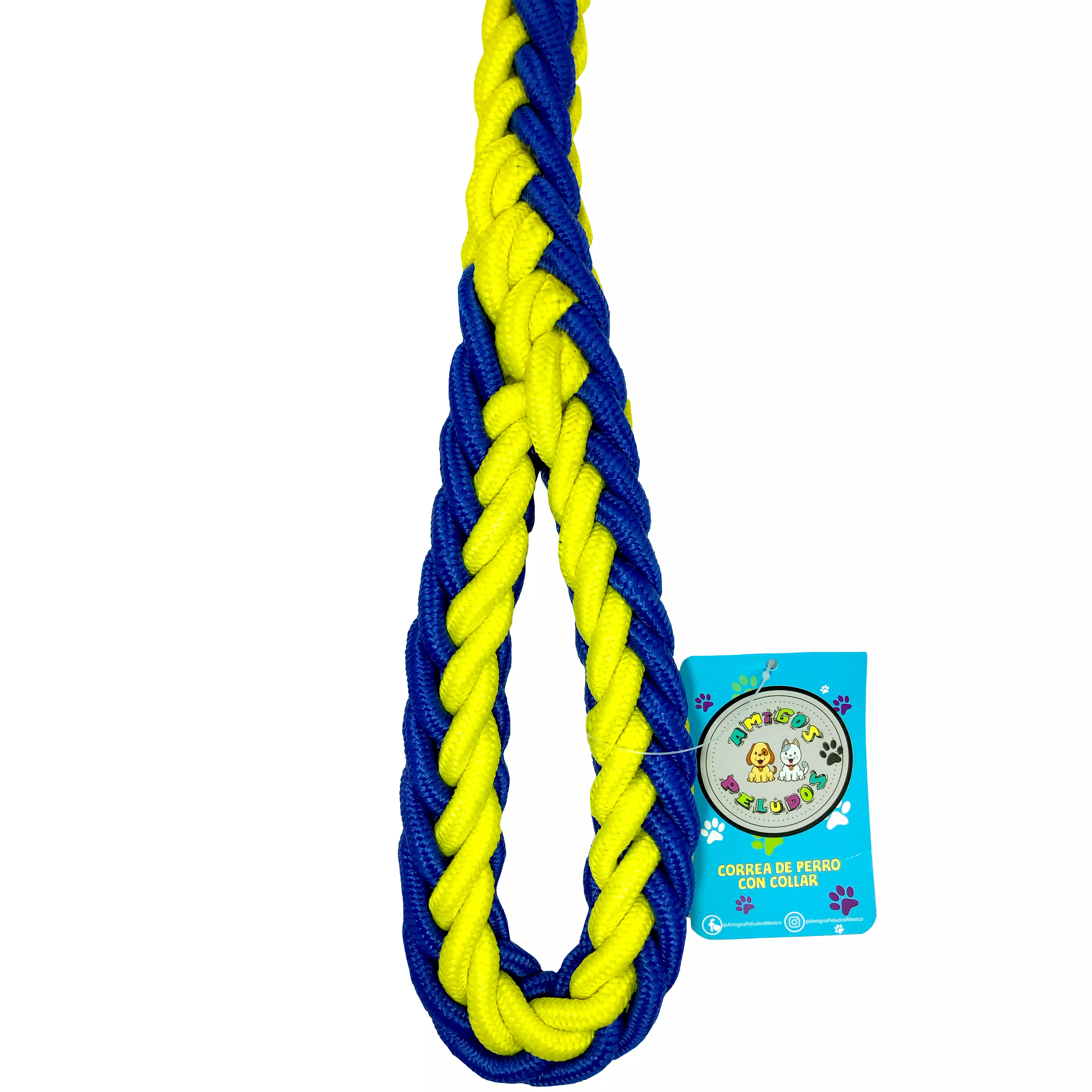 Foto 4 pulgar | Correa para Mascotas Amigospeludos color Amarillo