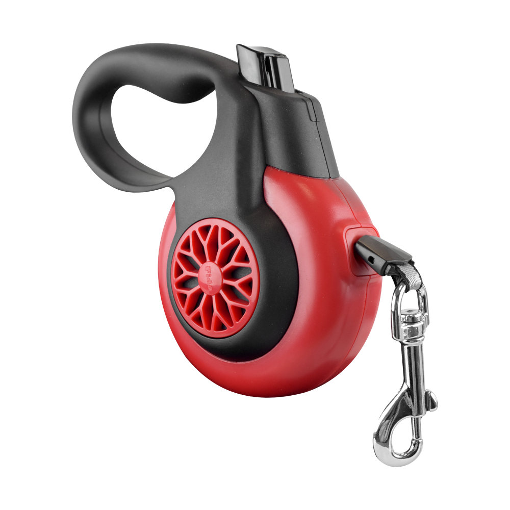 Foto 4 pulgar | Correa Retráctil de Seguridad Fancy Pets Xtream FL9042 color Rojo con Autobrake Tamaño Mediano para Perro